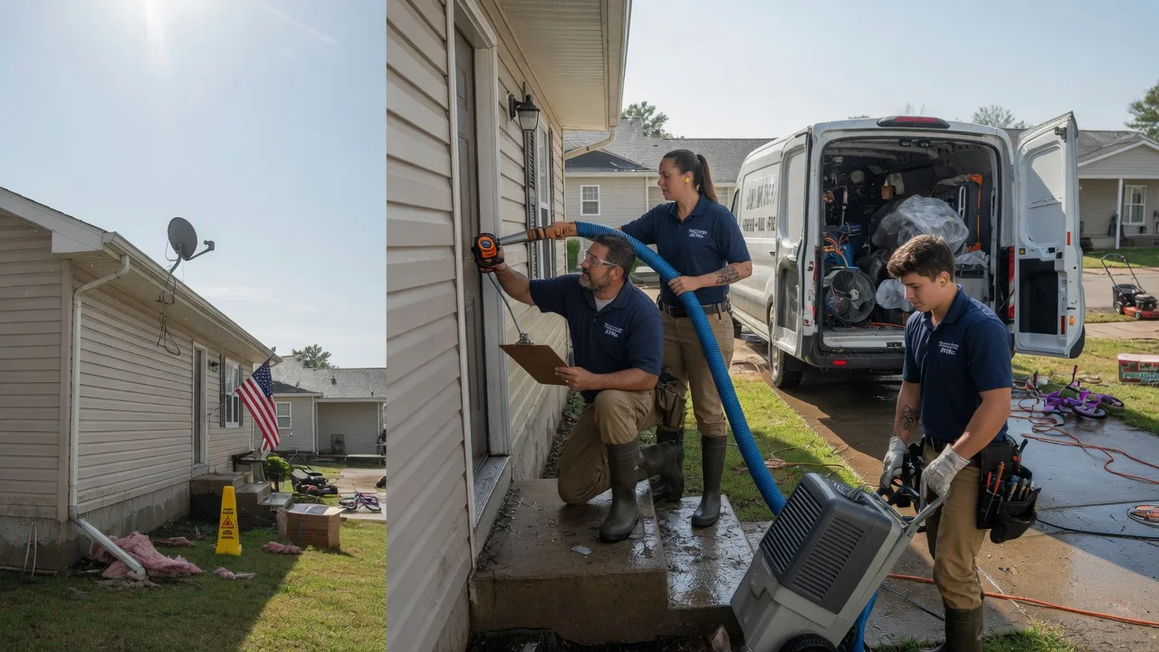 Ceiling Water Damage Restoration in Coal Township, PA near me